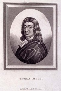 Retrato de Thomas Blood (c.1618-80), pub. de G. Smeeton de English School