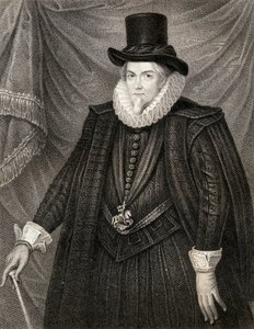 Retrato de Thomas Cecil, 1º Conde de Exeter, de Lodges British Portraits, 1823