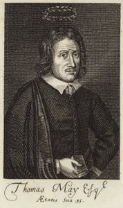 Retrato de Thomas May de English School