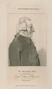 Retrato de William Buchan de English School