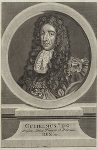 Retrato de william iii da inglaterra de English School