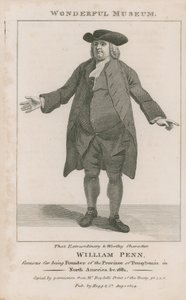 Retrato de William Penn de English School