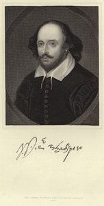 Retrato de William Shakespeare de English School