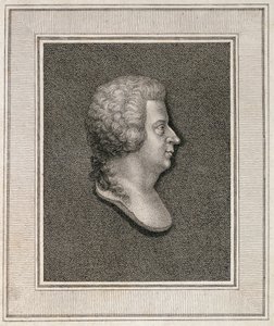 Retrato de Wolfgang Amadeus Mozart (1756-91), publicado em 1814 de English School