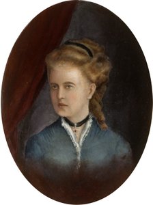 Retrato de uma jovem mulher de English School