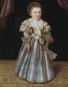 Retrato de uma jovem rapariga de English School