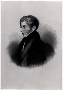 Retrato do Conde de Clare, de Ilustrações à Vida e Obra de Lord Byron, Volume II, de EFFuden, 1833-34 de English School