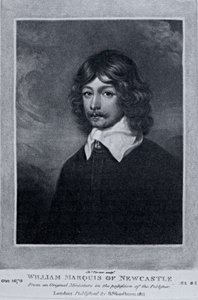 Retrato do Marquês de Newcastle, de &39;Personagens Ilustres na História Britânica, de Richard Earlom e Charles Turner, 1815 de English School