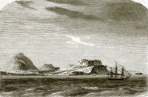 Baía dos Correios, Charles ou Ilha Floriana de English School