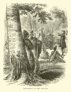 Pregando aos índios de English School