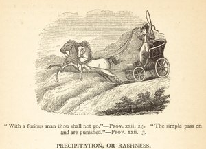 Precipitação, ou Rashness (gravura) de English School