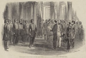 Apresentação do Discurso da Nação Irlandesa ao Sultão em Constantinopla (gravura) de English School