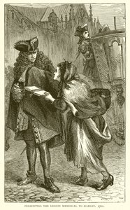 Apresentando o Memorial da Legião de Harley, 1701 de English School