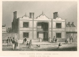 Casa de Hospedagem Modelo Prince Alberts, Grande Exposição, 1851 de English School