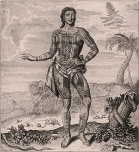 Príncipe Giolo das Filipinas, 1691 de English School