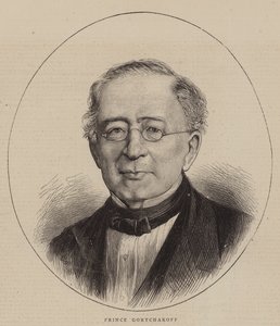 Príncipe Gortchakoff (gravura) de English School