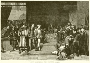 Príncipe Henrique antes do juiz Gascoigne de English School