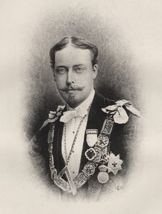 Príncipe Leopold, Duque de Albany, de "A História da Maçonaria, volume I", publicado por Thomas C. Jack, Londres, 1883 de English School