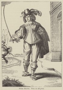 Príncipe Maurice (gravura) de English School