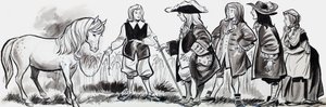 Príncipe e cavalo de English School