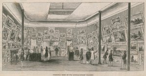 Sala principal da Galeria Suffolk Street de English School