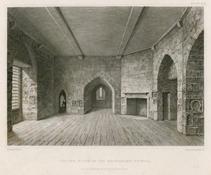 Sala de prisão na torre de Beauchamp de English School