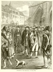 Procissão do Tiers Etat, em Paris, 1789 de English School