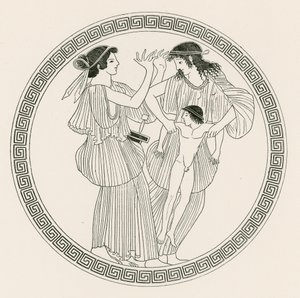 Prokne, Philomela e Itys (gravura) de English School