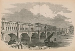 Mudanças propostas para a ponte de Waterloo de English School