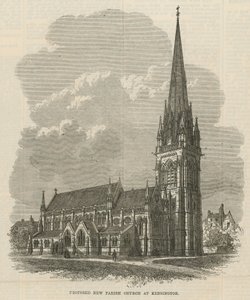 Proposta de nova igreja paroquial em Kensington de English School