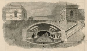Estação proposta na Baker Street de English School