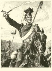 Uhlan prussiano, julho de 1870 de English School