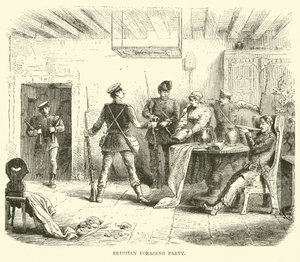 Forrageiro prussiano, março de 1871 de English School