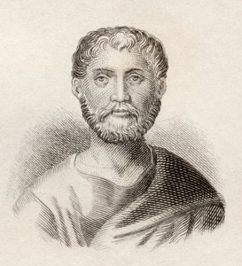 Publius Terentius Afer, do &39;Crabb&39;s Historical Dictionary&39;, publicado em 1825 de English School