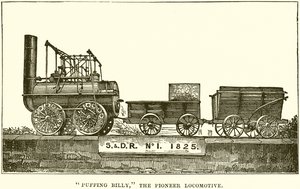 Billy Puffing, a locomotiva pioneira de English School