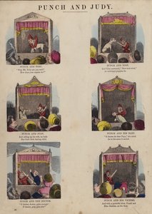 Punch and Judy Show (gravação a cores) de English School