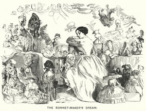 Soco cartoon: The Bonnet-Maker