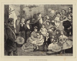 Punch in the Drawing-Room (gravura) de English School