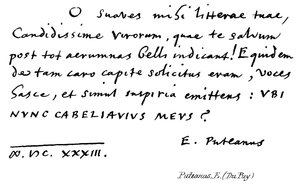 Puteanus E (Du) de English School