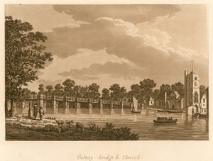 Ponte de Putney e Igreja, Londres