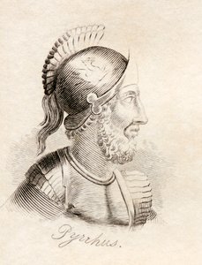 Pyrrhus, do "Dicionário Histórico de Crabb", publicado em 1825 de English School
