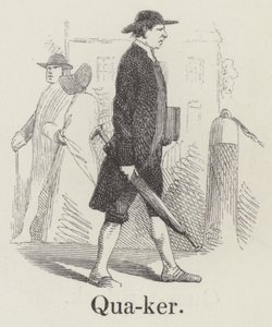 Quaker (gravura) de English School