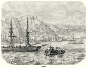 Quebeque (gravura) de English School