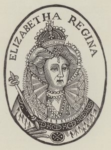 Rainha Elizabeth I (gravura) de English School