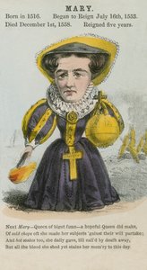Rainha Maria (aquatinta) de English School