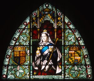 Rainha Vitória, c.1873 de English School