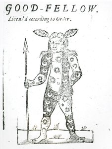R.Goodfellow, de &39;Um Sonho de Uma Noite de Mola II.1&39;, de William Shakespeare (1564-1616) (xilogravura) (foto bw) de English School