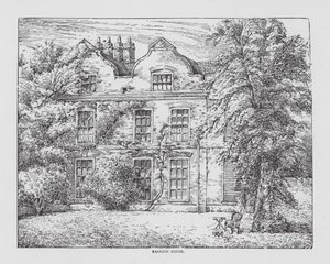 Raleigh House (litografia) de English School