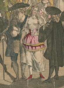 Jardins Ranelagh. Baile de máscaras para o embaixador veneziano, 1749 de English School