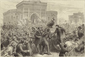 Recepção de Osman Pasha no Serskierate de English School